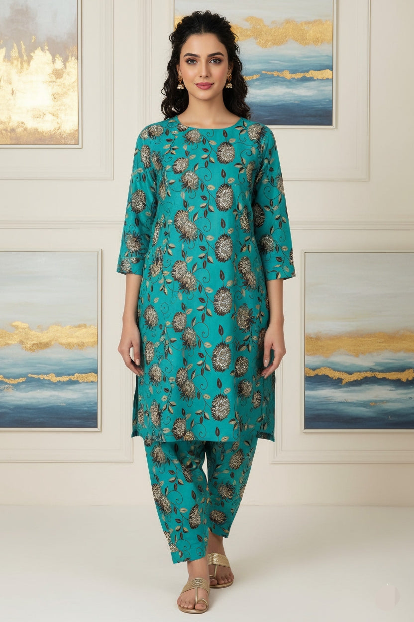 Ladies Winter Cotton Suit 13
