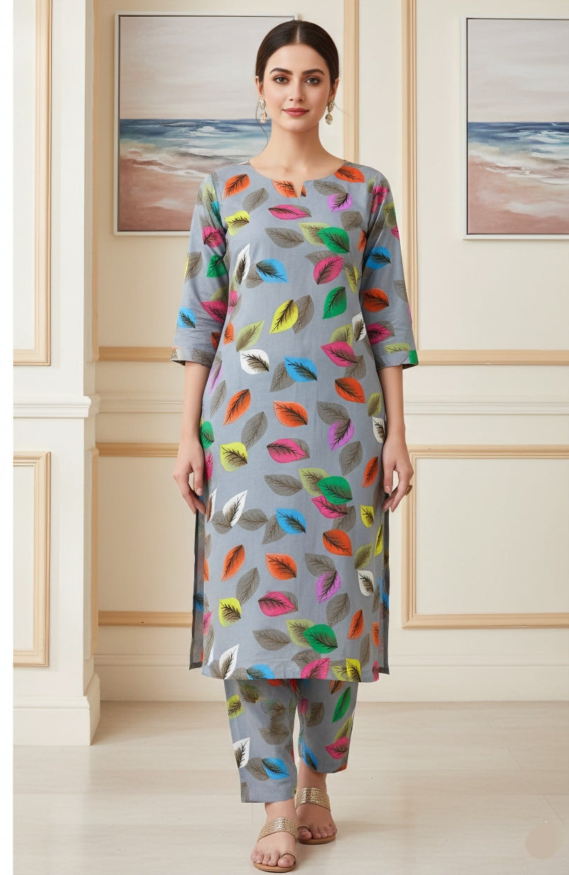 Ladies Winter Cotton Suit 21