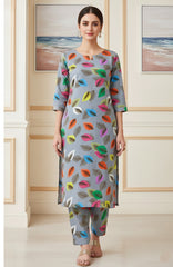 Ladies Winter Cotton Suit 21
