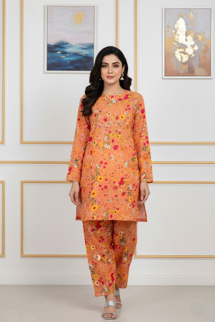 Ladies Winter Cotton Suit 22