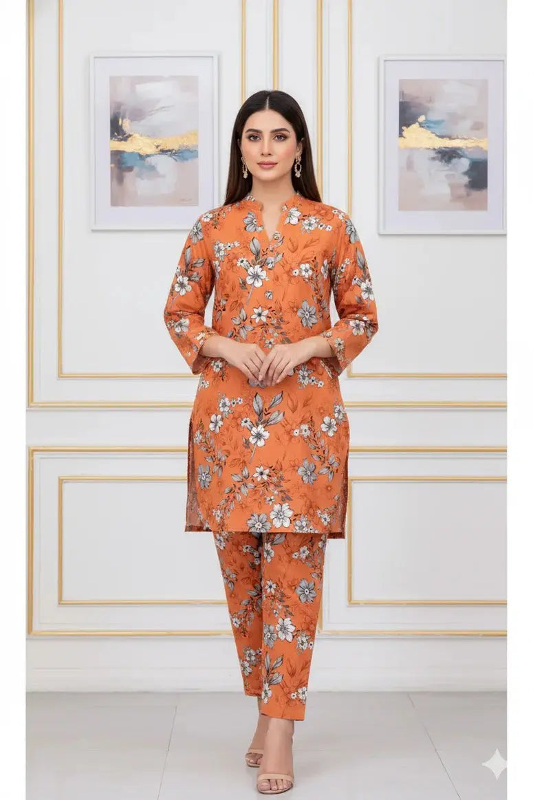 Winter Mareena Unstitched 2-Pc