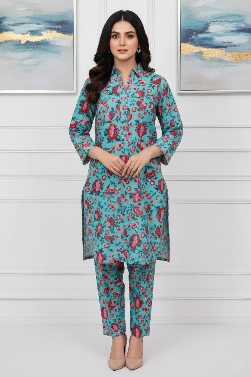 Ladies Winter Cotton Suit 38