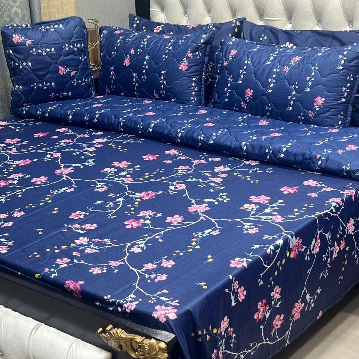 7Pc Printed Comforter Set #08