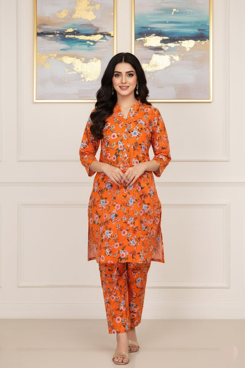 Ladies Winter Cotton Suit 53