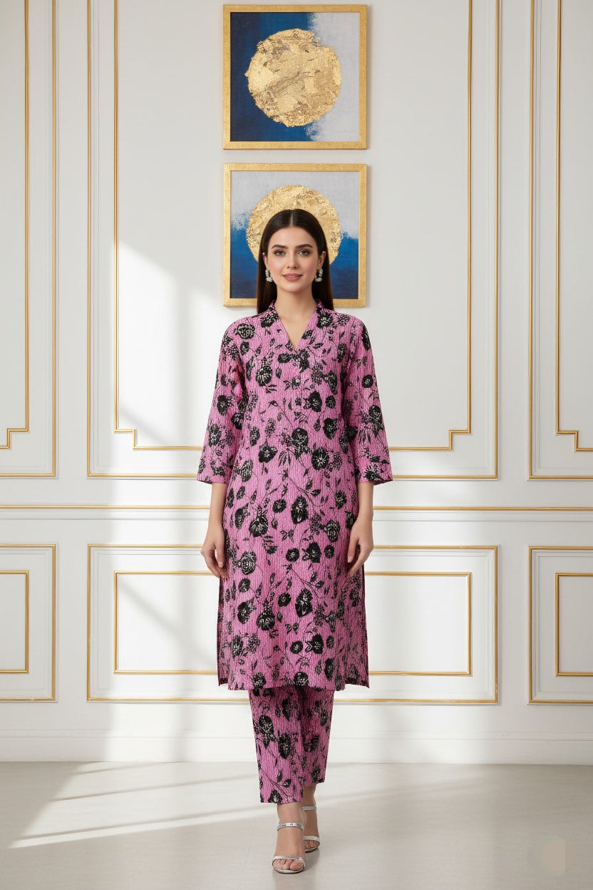 Ladies Winter Cotton Suit 55