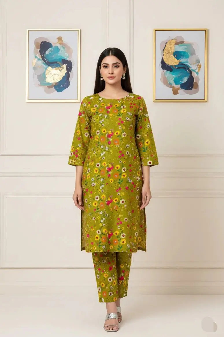 Winter Mareena Unstitched 2-Pc