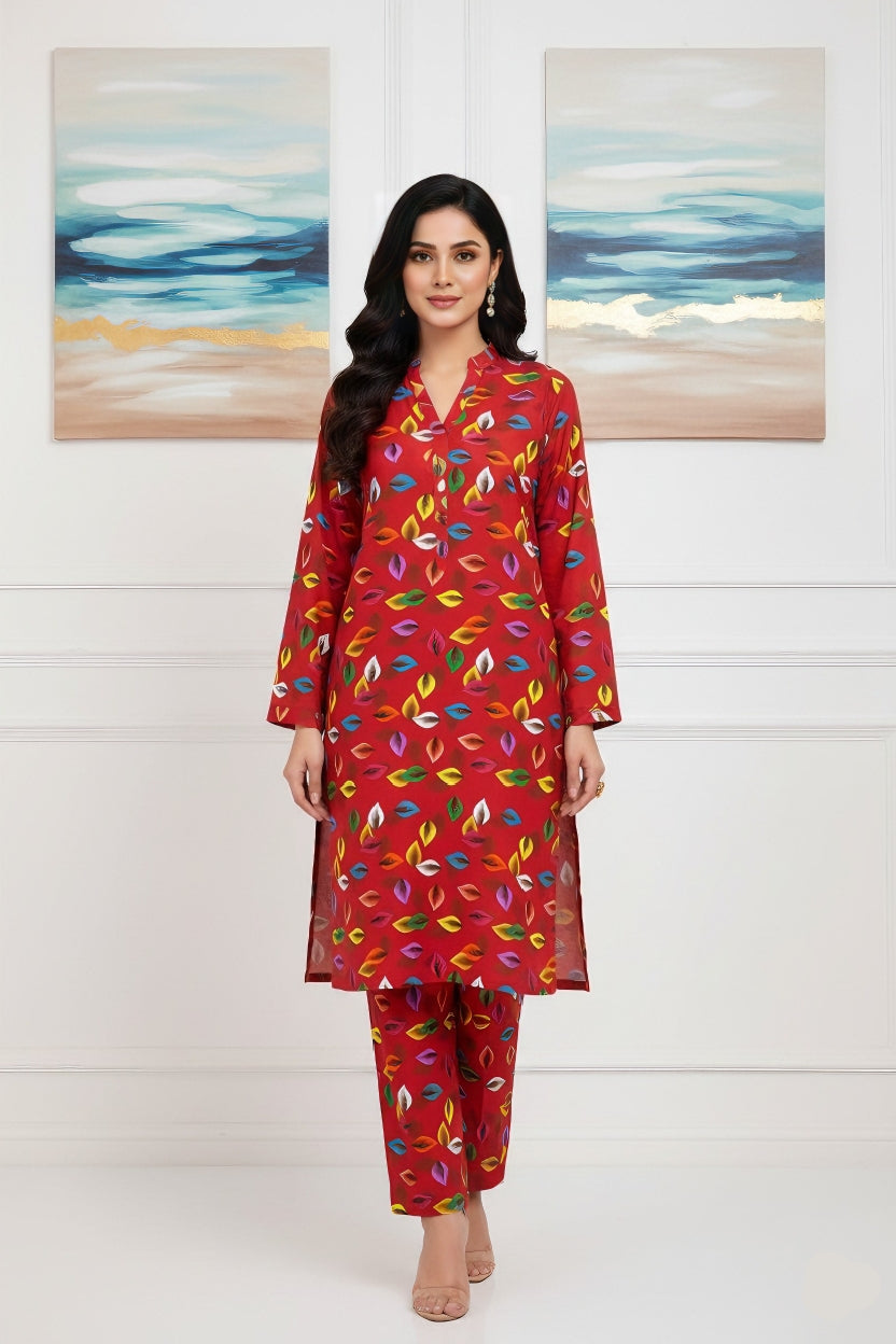 Ladies Winter Cotton Suit 57