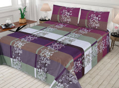 3 Pcs Bedsheets Pure Cotton #04