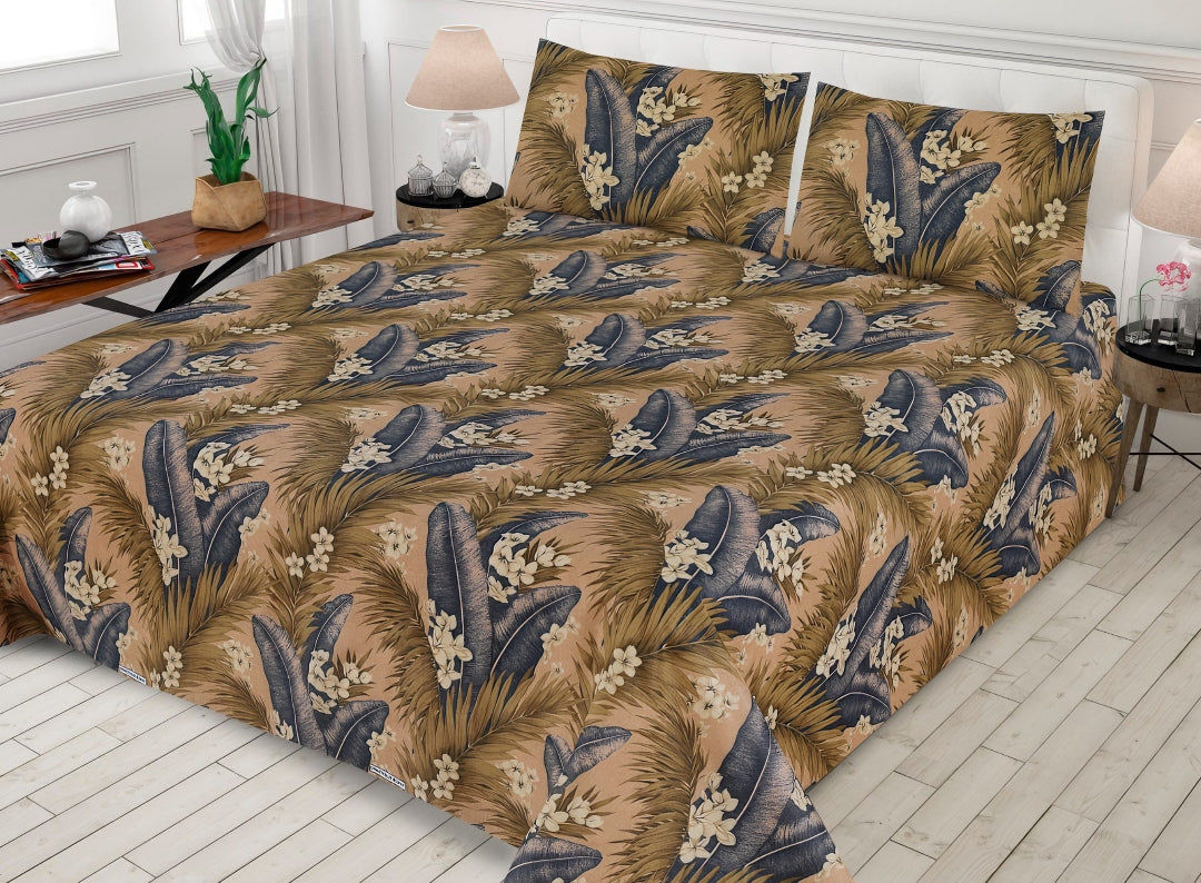 3 Pcs Bedsheets Pure Cotton #01