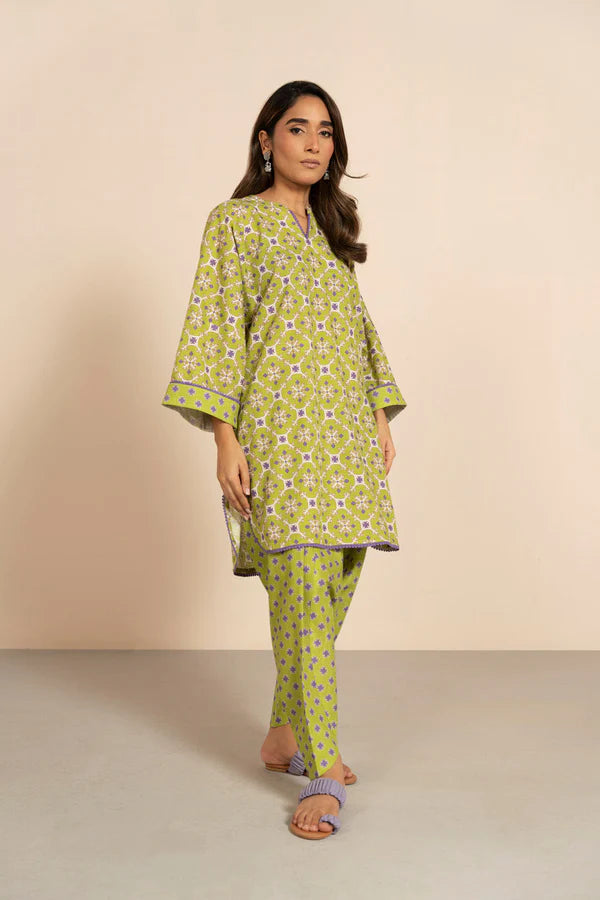 RTS | SHIRT & TROUSER KHADDAR | PRINTED 2PCS